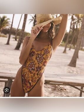 Free People Amber One Piece Swim suit